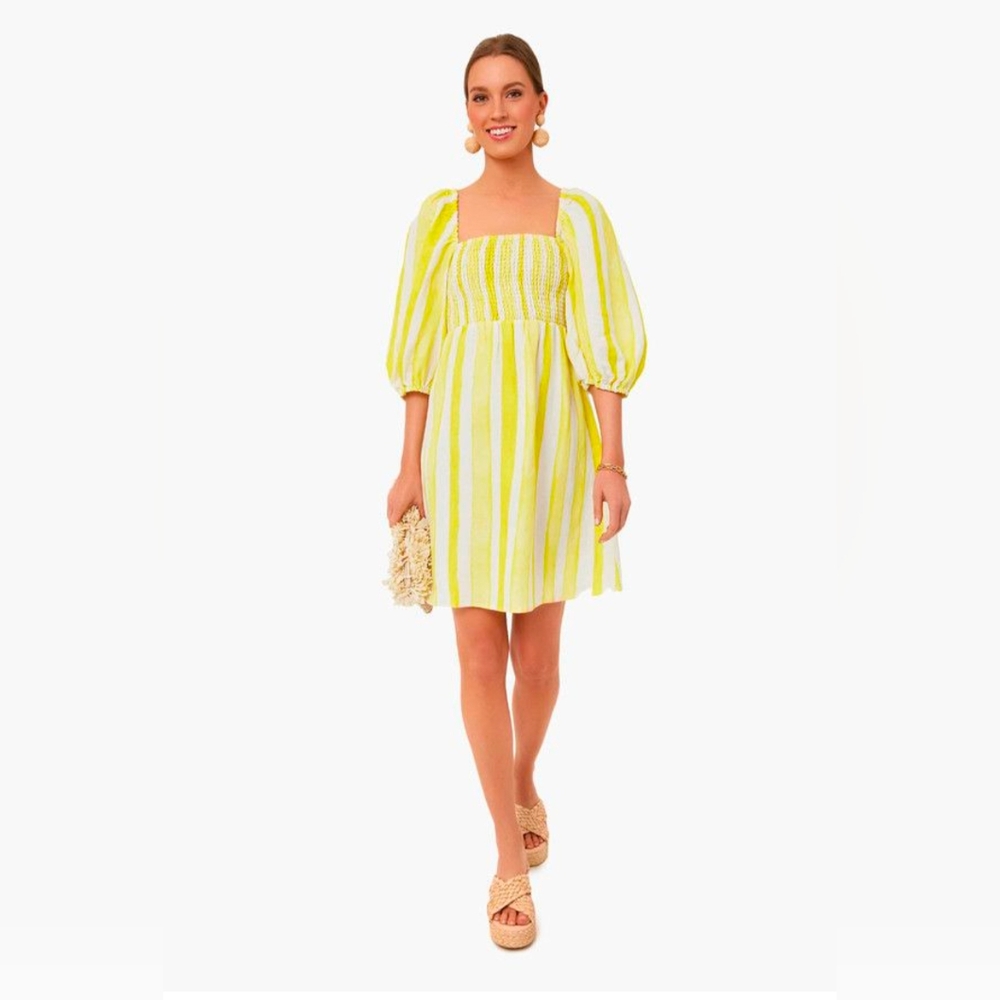 Tuckernuck Annie Smocked Dress Cameron Eubanks Wimberly Cabana Stripe